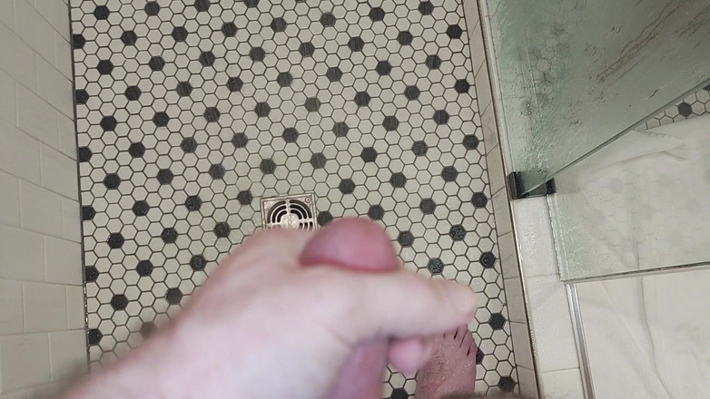 Nerdy Seducer: Đứng trong một gian hàng tắm cọ xát một ra