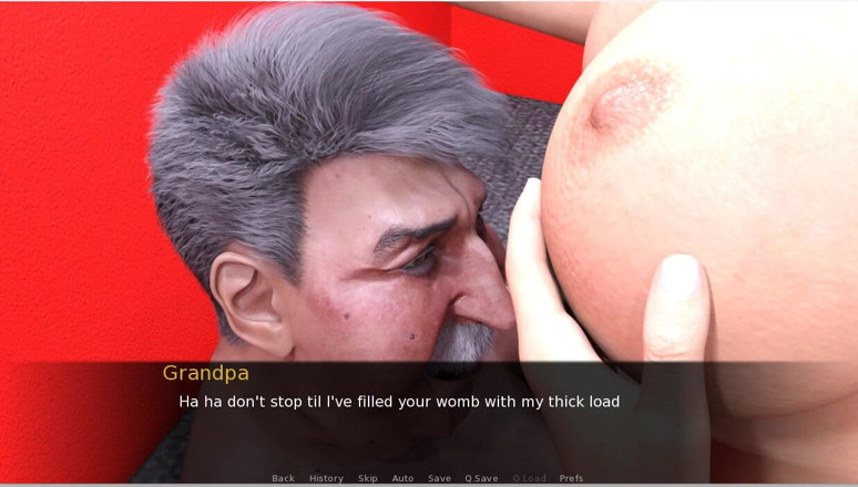 XXX Games Bunk: Grandpa's Visit -gameplay - Roleplay - Oldman Fucks Two Teens After Party and...