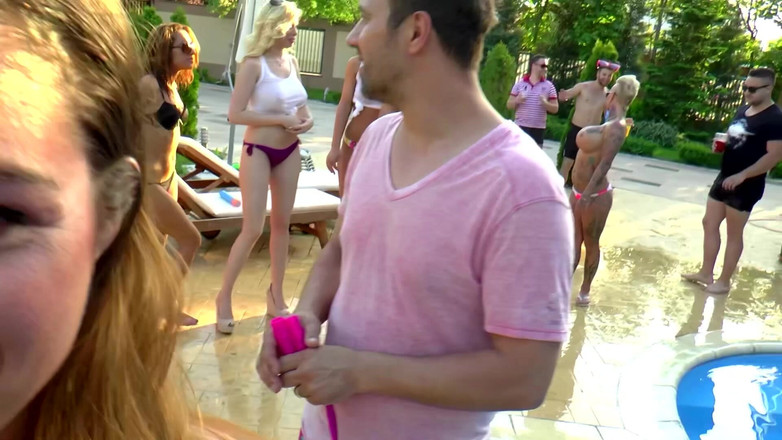 Fuck Cumshot Party: Двойное Проникновение На Улице, Дикий Праздник Траха В Групповухе