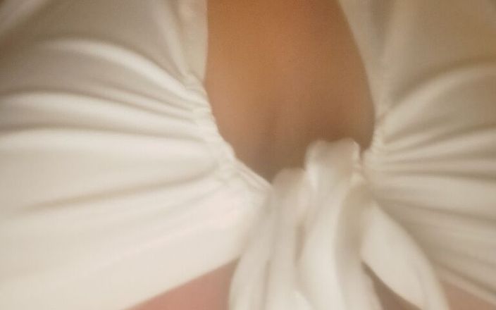 Amateur sex for you: Horny home-alone wife masturbating with big dildo until orgasm
