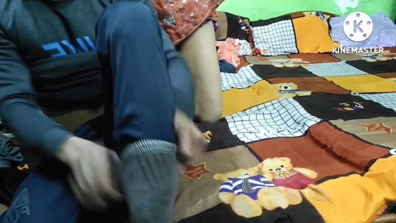 Saxesageth: Joga Karti Hui Dziewczyna i chłopak i seks cieszą się...