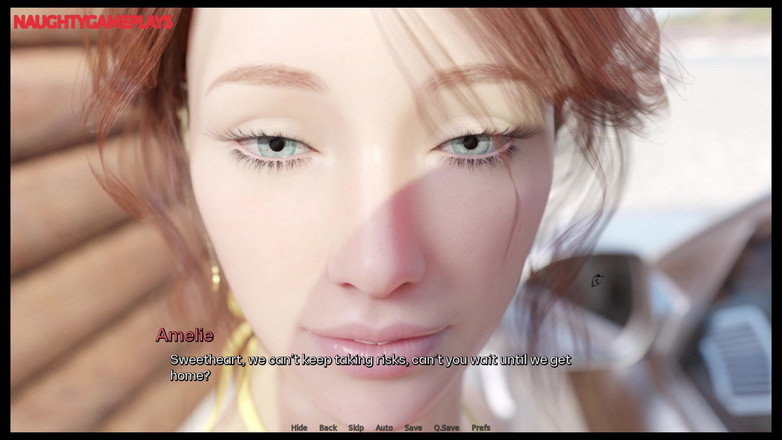 Naughty gameplays: Heartproblems (część 37) autorstwa Xenorav - Seks na plaży z macochą