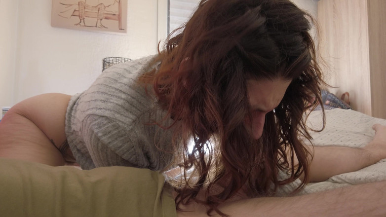 Akasha7: Trò chơi lưỡi trên quy đầu và cổ họng sâu.