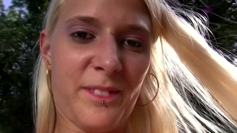 CBD Media: College blonde student addicted to masturbation gets fucked in the...