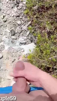 Wife Sharing on Nudist Beach While Hubby Records, Teenage Slut Gets Fucked by a Random Guy on a Nudist Beach