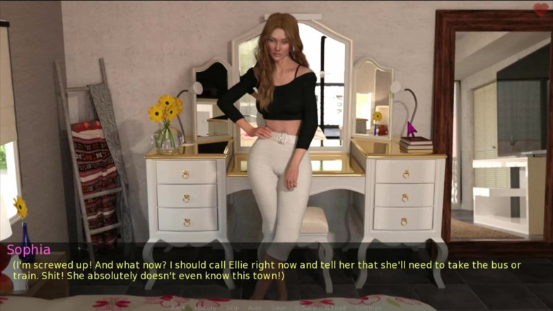 Visual Novels: Bir evli kadın ve üvey anne bölüm 29 - öğrenci bir bakışla soyunuyor ateşli...