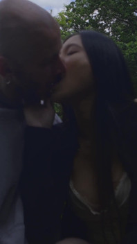 Busty Asian May Thai Fucks Me with Her Feet, Face & Tits