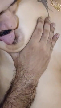 Wife Cheated Her Husband and Eating Cum of His Ex Boyfriend in Bathroom