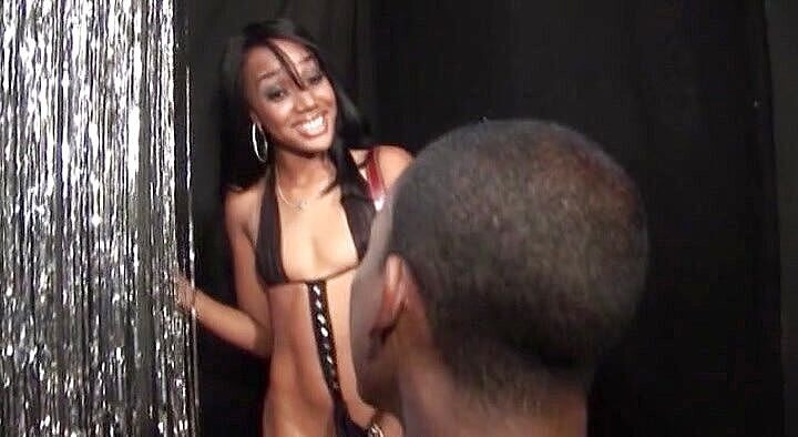 Black Jass: Petite ebony teen slut loves taste of sperm