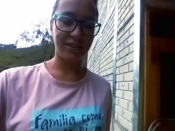 Nathalieprez4: Horny Girl Masturbating with Fingers Outdoors Secretly