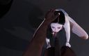 Soi Hentai: Танцовщица с большими сиськами получает тройничок с большим черным членом, часть 01 - 3D анимация V593