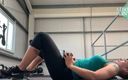 Adreena Winters: Quick gym session before heading to London for the week ‍️