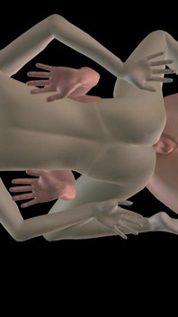 动画 3D 色情 - 亚洲男人在传教士阴户和屁股中出漂亮女孩