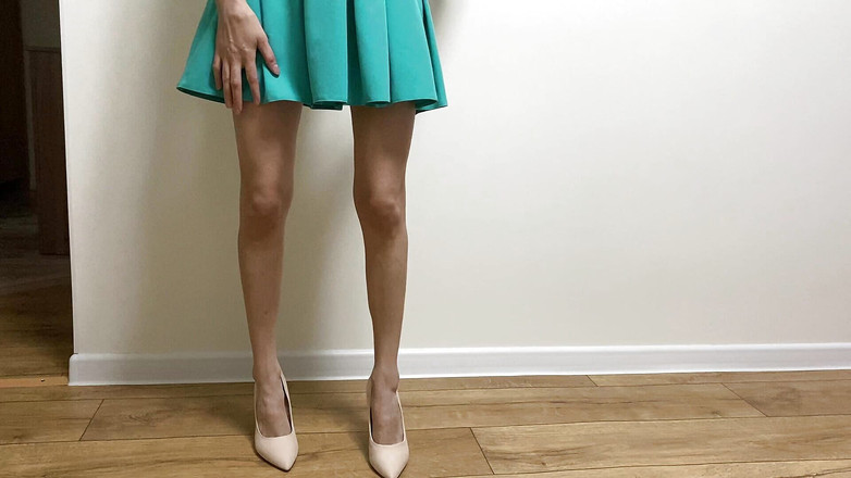 AnnetMoroz: 발 페티쉬 - 하이힐, 다리, 치마