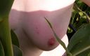 Jana Owens - Extreme BDSM: Slap an squeeze my tits in corn field