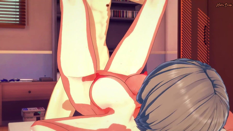 Hentai Smash: Uzaki-chan gets fucked doggystyle in her room - Uzaki-chan Hentai.