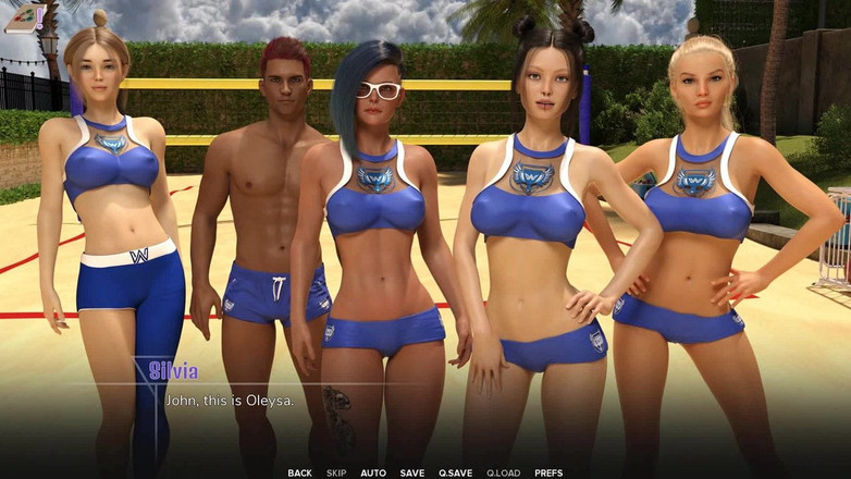 Dirty GamesXxX: Vinocela üniversitesi: üniversite voleybol takımı bölüm 6