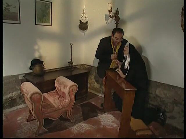 Just X Star: Shameless nun anal fucked in her abbey