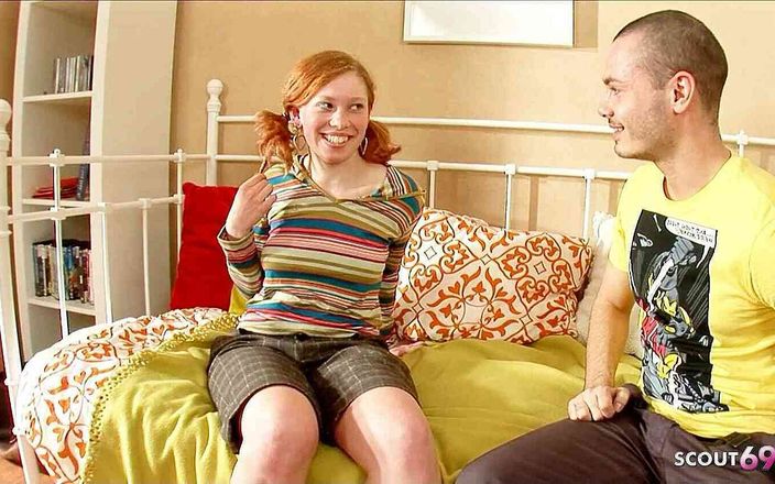 Full porn collection: Tiny Ginger Teen 18 - Raw Defloration Sex with Pumped Pussy