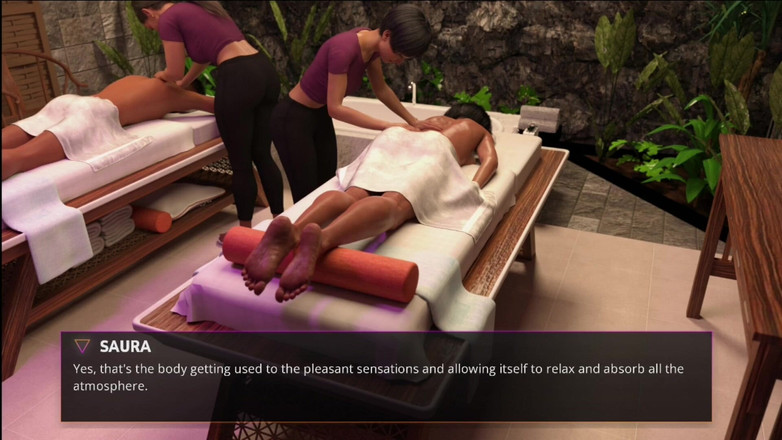 HotSummer117: Midnight Paradise capítulo 62 spa day com minha madrasta nua e...