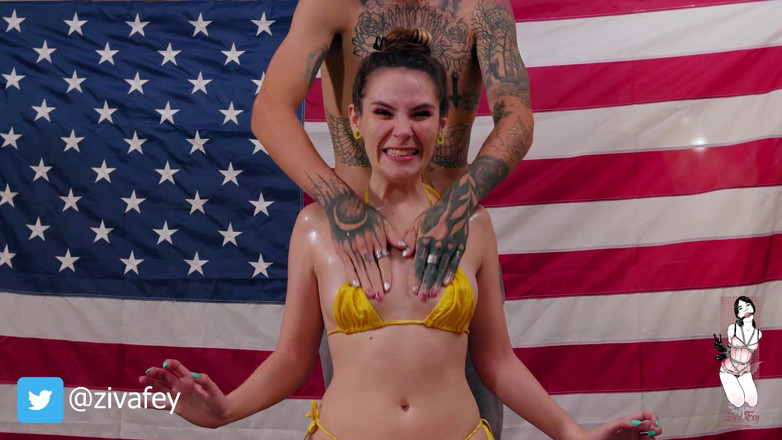 Ziva Fey: Ziva Fey all American boobie play nice and rough