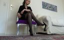 Lady Victoria Valente: In the waiting room: Dangling High Heels Lady