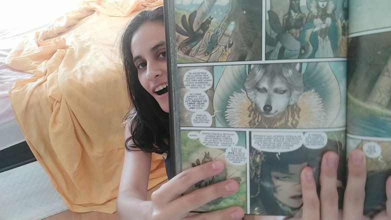 Ms Candy Bunny: Čůrání na můj komiks