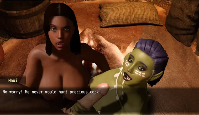 XXX Games Bunk: A Struggle with Sins - Gameplay - Roleplay - Tia&amp; Maui Threesome in...