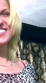 Mature Blonde Dildos Throbbing Pussy in Sloppy Solo Session