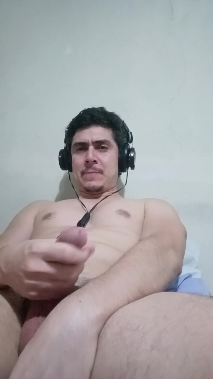 Tabasco Jake: Handsome Stud Jerking Big White Cock