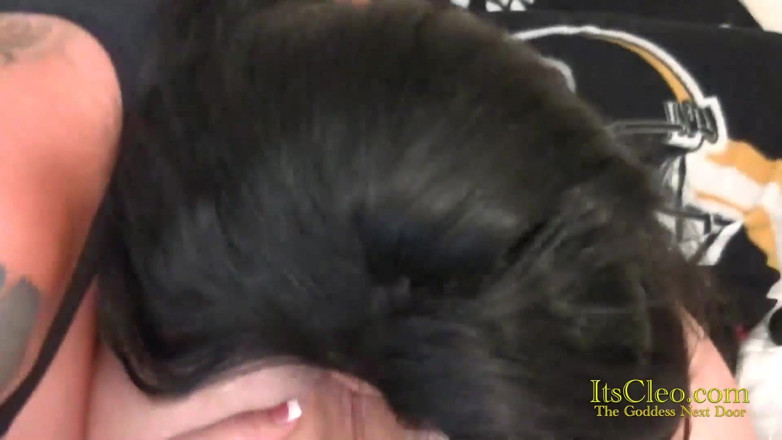 Cleo: Cute Babe Its Cleo Gets off with a Busty MILF...
