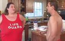 Big Beautiful Babes: Fat beach patrol vol1 - BBW lifeguard playing with food and...