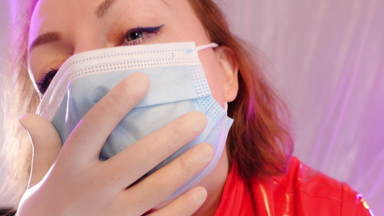 Arya Grander: Arya grander - Guanti chirurgici SFW video ASMR - clip hot