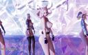 3D-Hentai Games: KDA - More naked dance Ahri Akali Evelynn Kaisa Kda Seraphine...