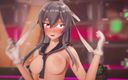 Mmd anime girls: Mmd R-18 Anime Girls Sexy Dancing clip 13