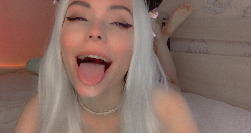Dirty slut 666: Молоко на лице Ahegao