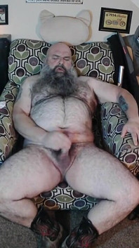 Furry Bear Monk3yming0 with My Thick Legs Spread