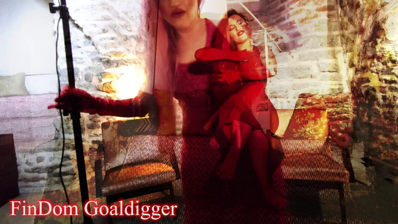 FinDom Goaldigger: You are just dust under my feet