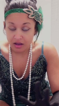 Calisa Bliss' Roaring '20s Jerk off Instruction 4K POV Seduction Awaits!
