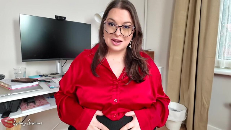 Sydney screams fetish: Boss's Burping Punishment - Your Boss, Gassy BBW Sydney Screams, Has...