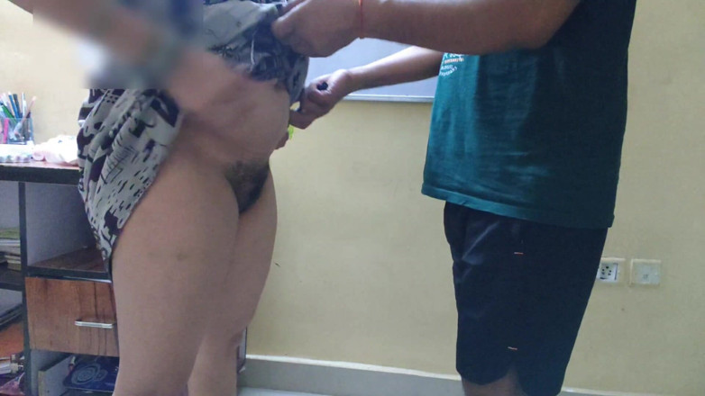Sexy baby girl: After conducting biology practical, the student was released.