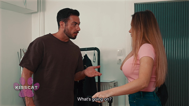 KissCat: Family House s1e6：被蒙住眼睛的Kisscat和姐姐的丈夫的禁忌性爱