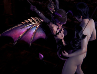 Waifu club 3D: Succubus got pussy creampie in BDSM basement