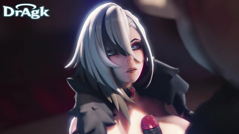 DrAgk: Arlecchino chịch một con cu to hilichurl với bộ ngực...