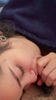 Slow Blowjob in Bed in the Morning.lunah Blanc Wakes up Ragnar Blanc with Her Mouth and Ends up Getting Fucked on All Fours Hard