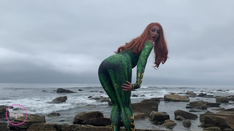 Magnea: Mera craves cock - goddess gives blowjob and gets facial on...