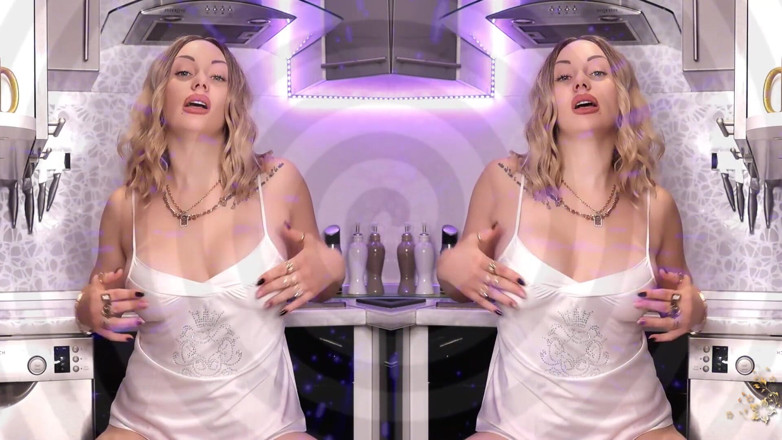 Goddess Misha Goldy: Stroke your cock while I fuck your brain! You feel...