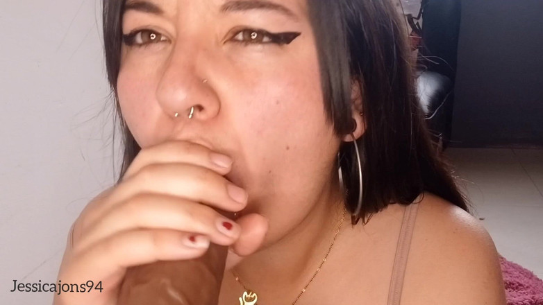 Jessicajons94: 大きな黒いコックを吸う