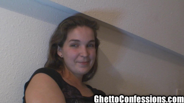 Ghetto Confessions: Тюремная сучка с большими сосками сосет хуй возбужденной ho tales спермы в рот!