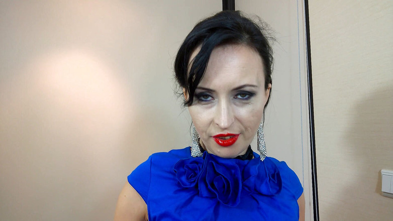 Wanilianna: 穿着蓝色礼服的淫荡之夜